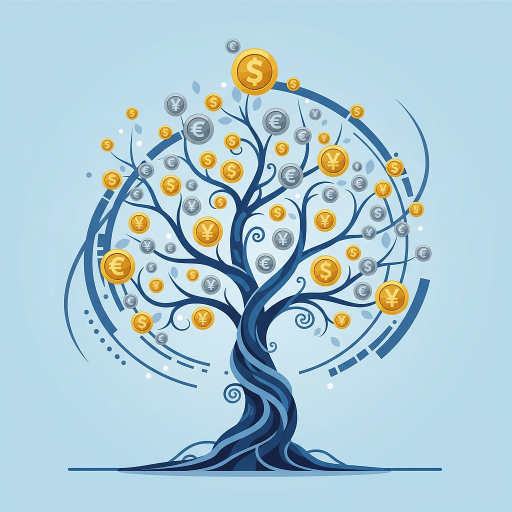 Visualisierung Vermögenswachstum